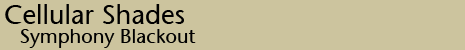 Symphony Blackout Cellular Shades